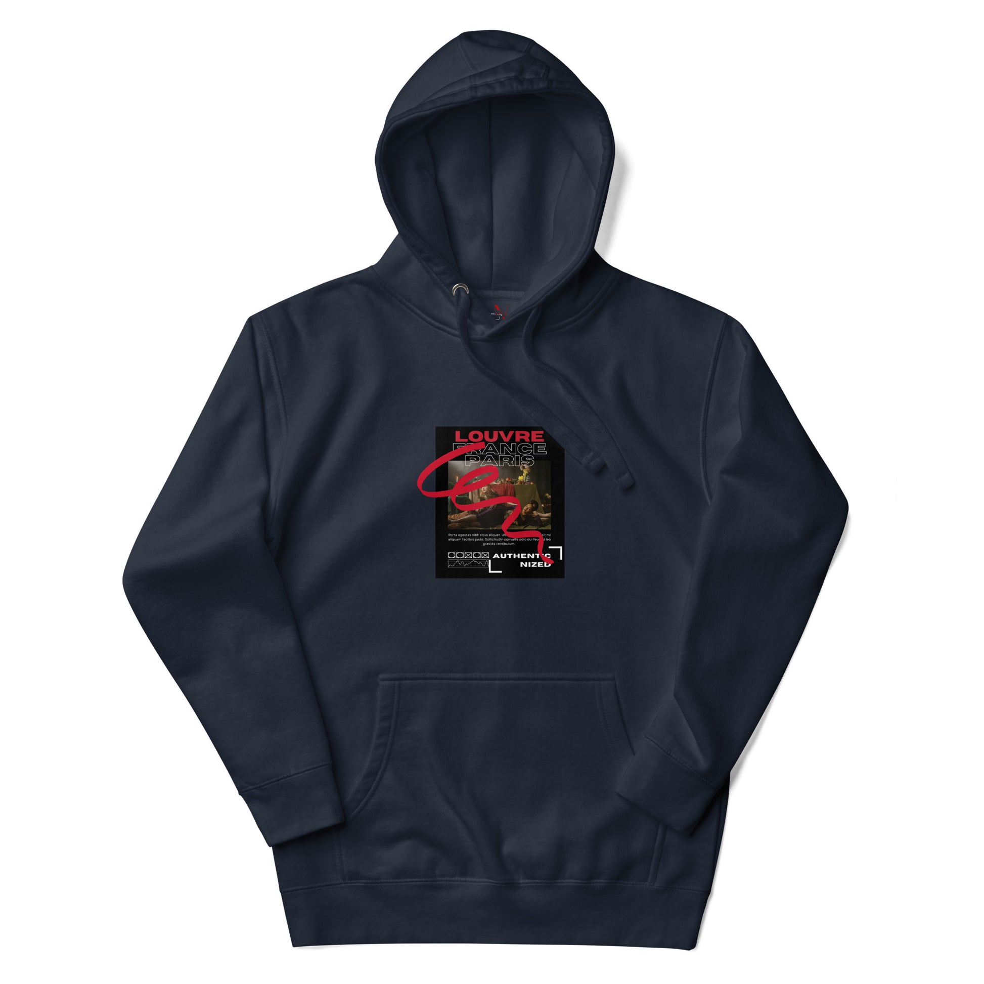Louvre Paris Art Kapuzenpullover
