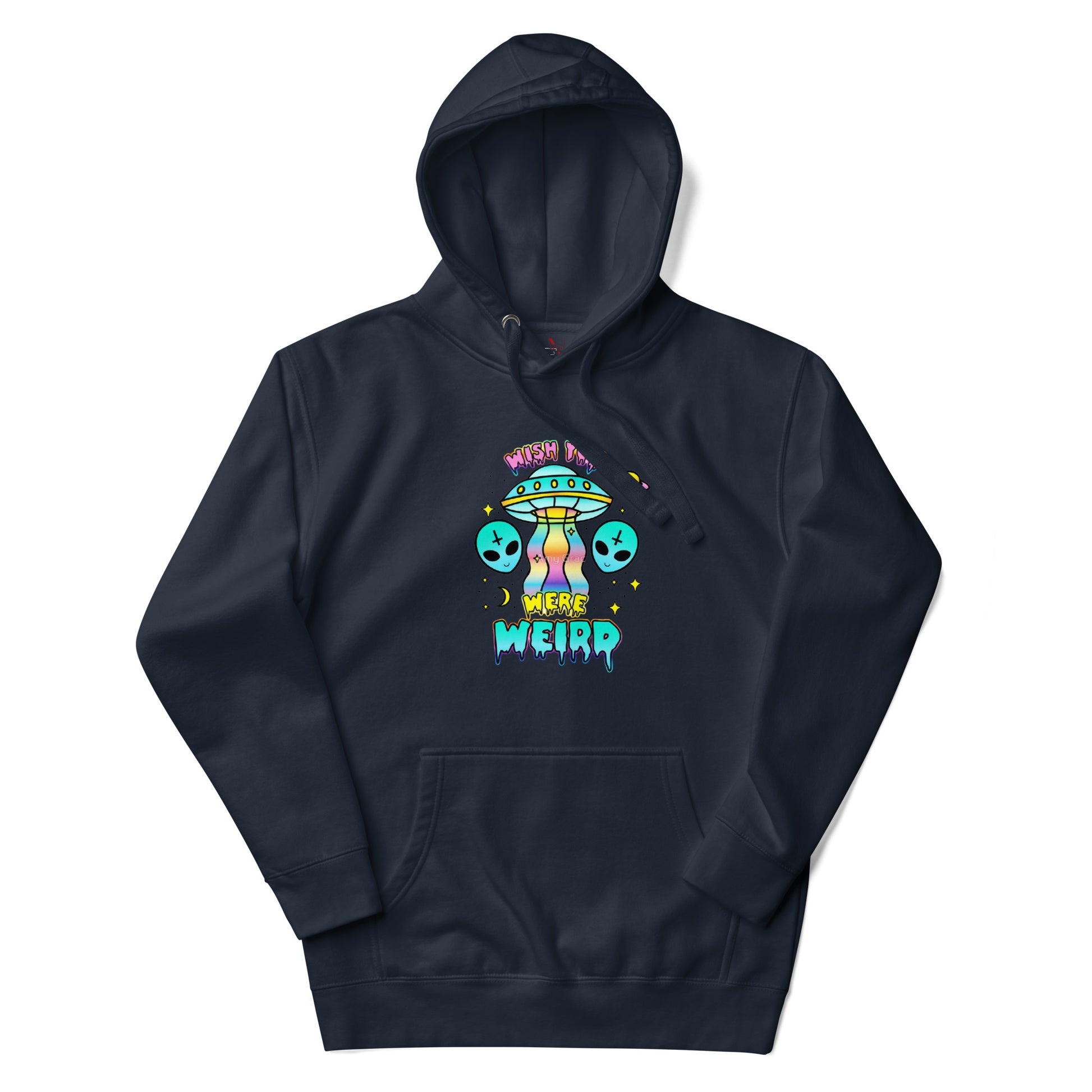 Wish you were werid aliens Kapuzenpullover