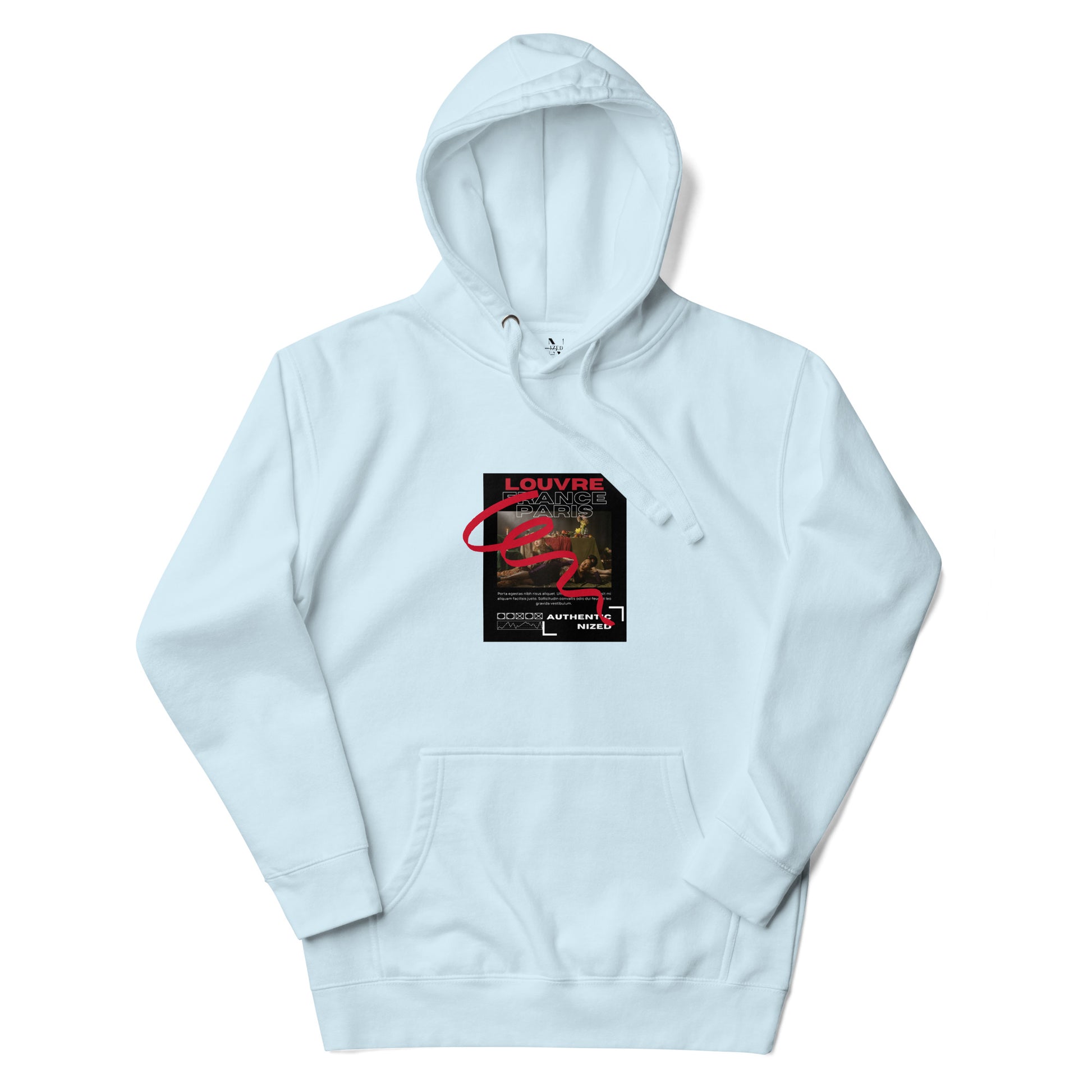 Louvre Paris Art Kapuzenpullover