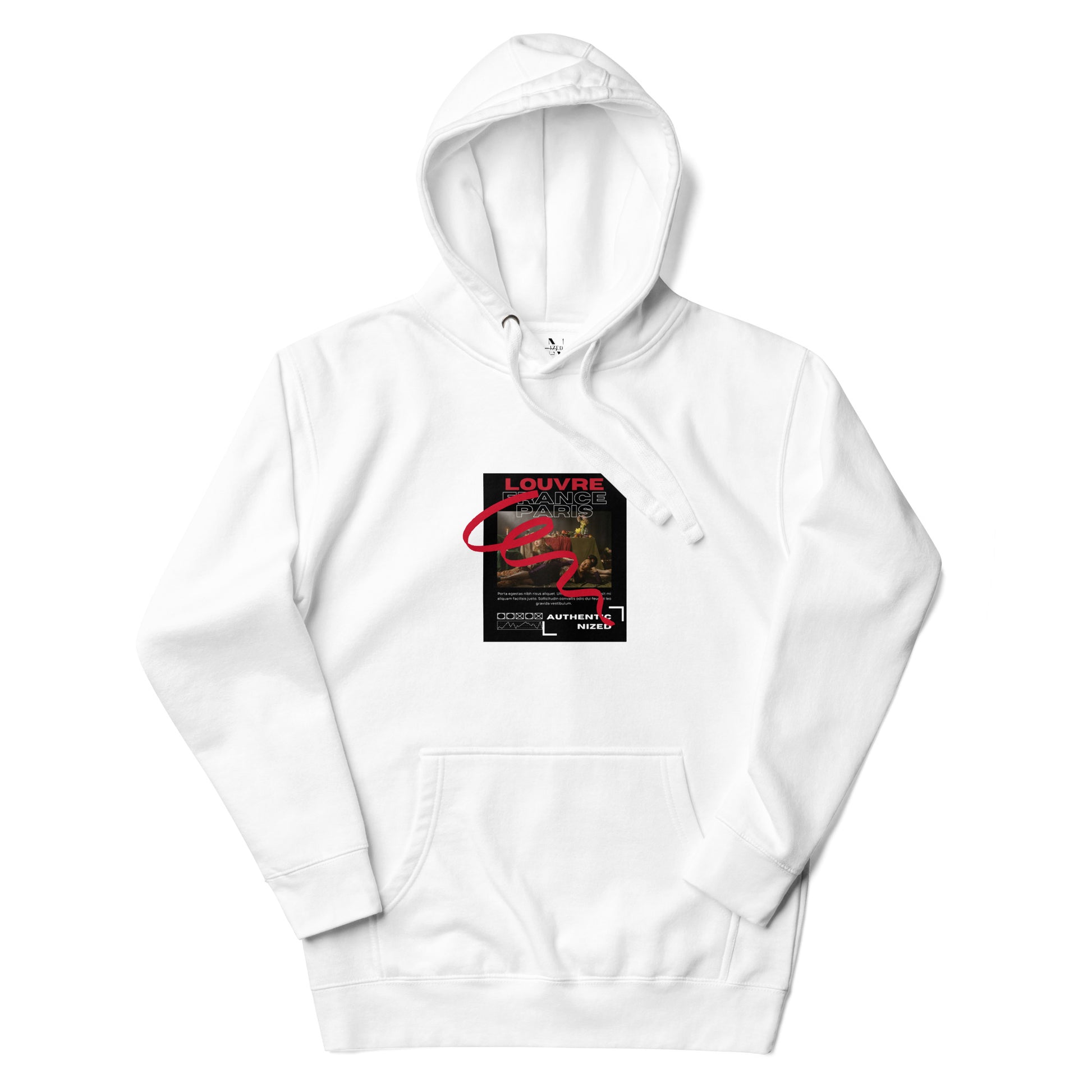 Louvre Paris Art Kapuzenpullover