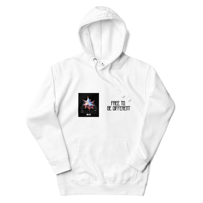 Free Different Hoodie von NiZED als Streetwear Hoodie, Rave Hoodie und provokantes Outfit