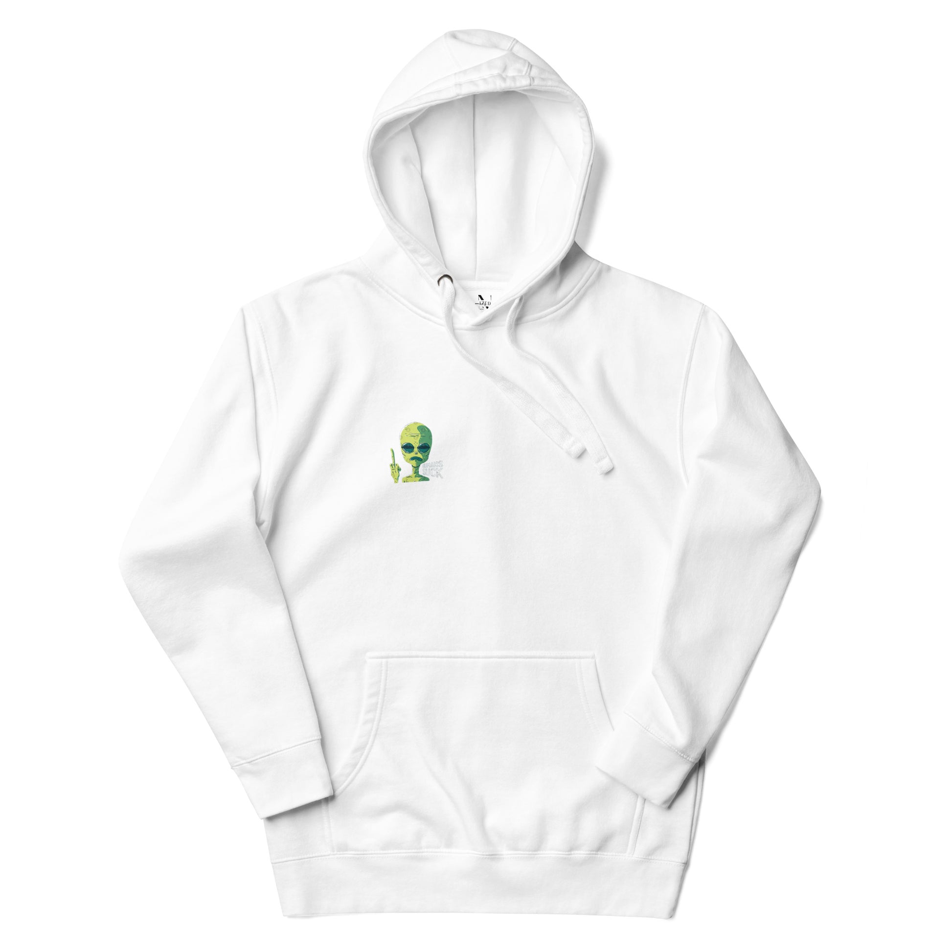 Humans suck x Alien Kapuzenpullover