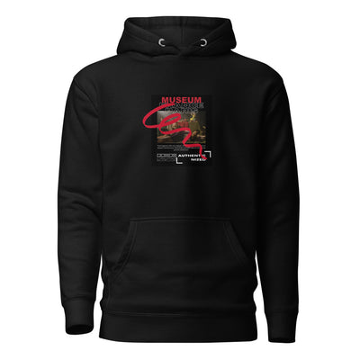Museum Paris Graphic Hoodie – Black
