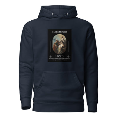 Museum Paris Graphic Hoodie Design 2 – Navy Blazer