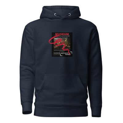 Museum Paris Graphic Hoodie – Navy Blazer