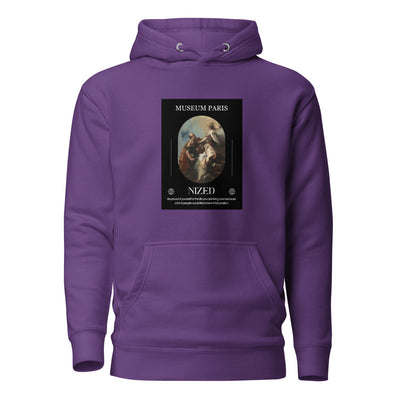 Museum Paris Graphic Hoodie Design 2 – Purple