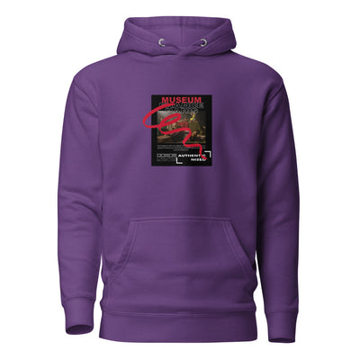 Museum Paris Graphic Hoodie – Purple