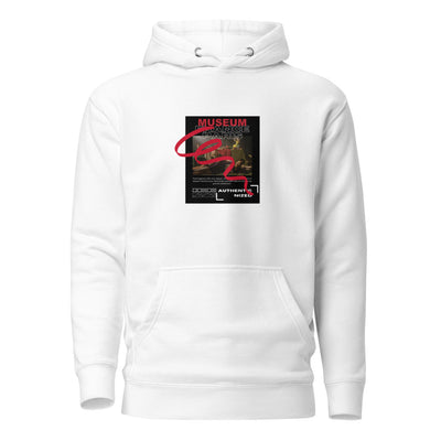 Museum Paris Graphic Hoodie – White