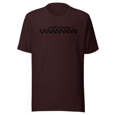 Speed Chasers T-Shirt - Graphic Tee – Oxblood Black