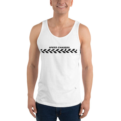 Speed Chasers Tank Top – White