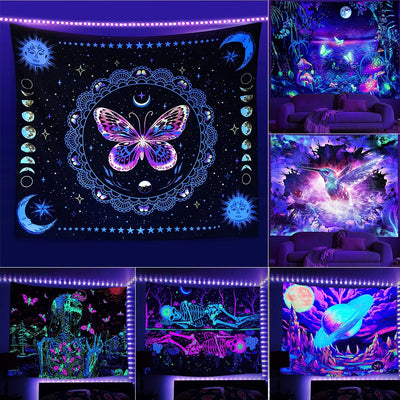 Carpet Rou Schwarzlichtposter von NiZED als Schwarzlicht Poster und Blacklight Wanddeko
