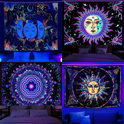 Cardano Block Schwarzlichtposter von NiZED als Schwarzlicht Poster und Blacklight Wanddeko