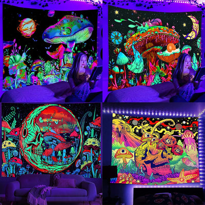 Unique Schwarzlichtposter von NiZED als Schwarzlicht Poster und Blacklight Wanddeko