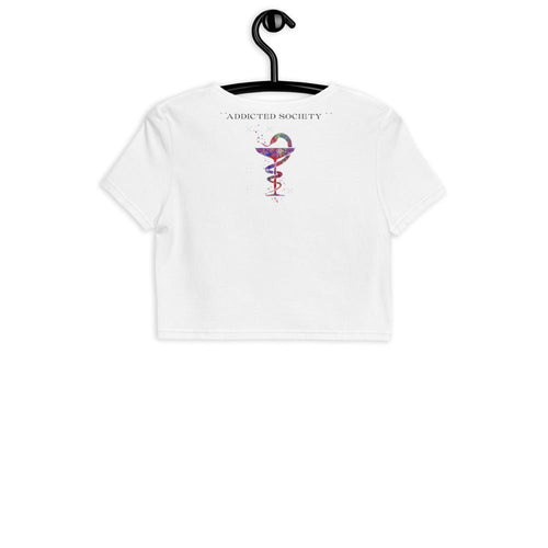 Addicted Society Crop Top - Produktbild 1 - NiZED