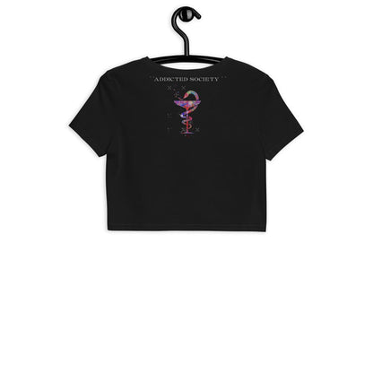 Addicted Society Bio-Crop-Top