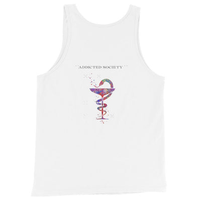 Addicted Society Tank Top von NiZED als Rave Tanktop, Clubwear und provokantes Streetwear Piece