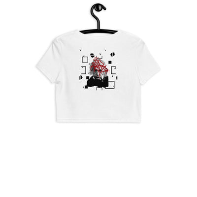 Albert Einstein Crop Top von NiZED als Crop Top, Rave Top und provokantes Streetwear Outfit