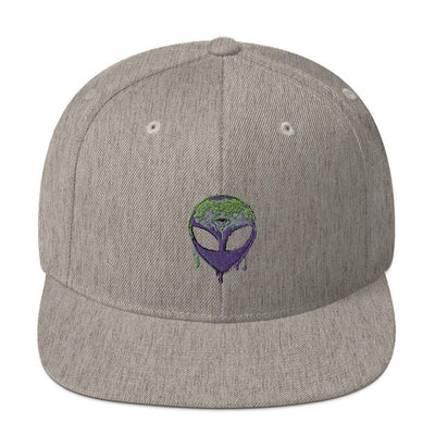 Alien Snapbackcap Cap von NiZED als Streetwear Cap, Rave Cap und provokante Headwear