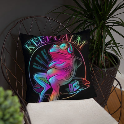 Keep Calm Frog Kissen - Produktbild 5 - NiZED