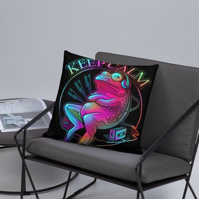 Keep Calm Frog Kissen - Produktbild 6 - NiZED