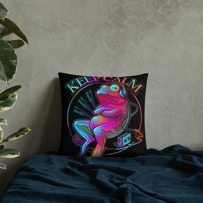 Keep Calm Frog Kissen - Produktbild 8 - NiZED