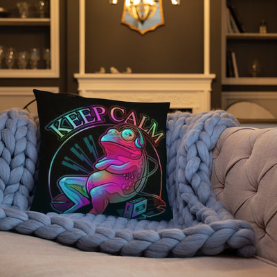 Keep Calm Frog Kissen - Produktbild 11 - NiZED