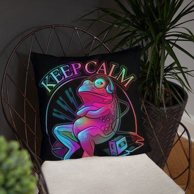 Keep Calm Frog Kissen - Produktbild 12 - NiZED