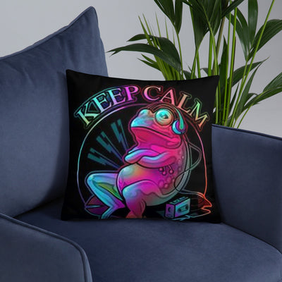 Keep Calm Frog Kissen - Produktbild 14 - NiZED