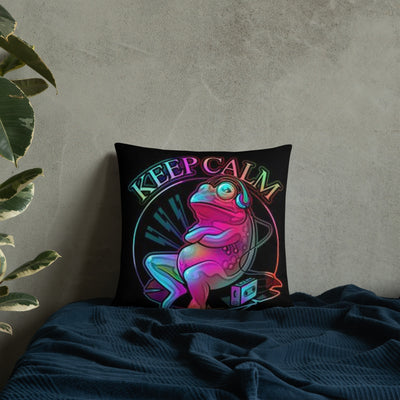 Keep Calm Frog Kissen - Produktbild 15 - NiZED