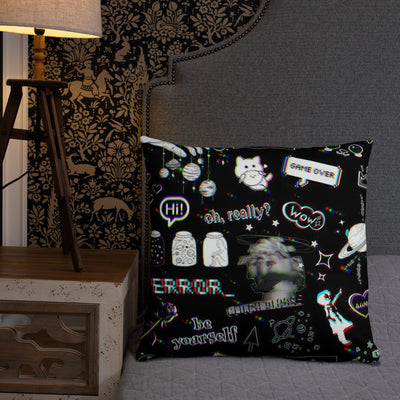 Lol Kissen von NiZED als Statement Kissen, Home Deko und Geschenkidee