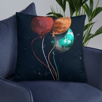 Astronaut Pulse Fit Vibes Kissen von NiZED als Statement Kissen, Home Deko und Geschenkidee