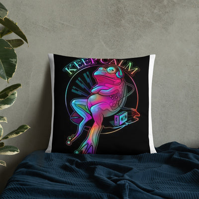 Keep Calm Frog Kissen - Produktbild 40 - NiZED