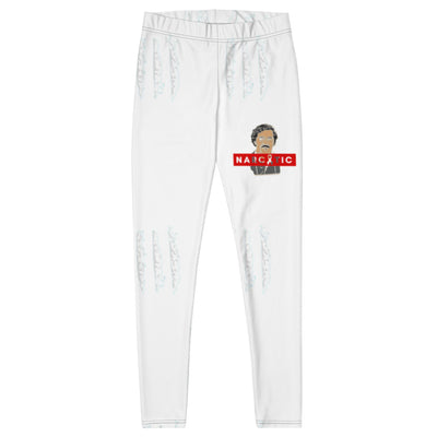 Statement Pablo Escobar Leggings von NiZED als Graphic Leggings fuer Rave und Festival Outfit