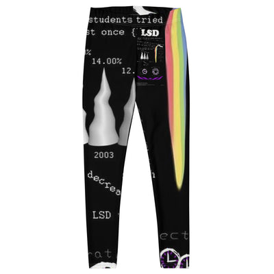 Rave Statement Leggings von NiZED als Graphic Leggings fuer Rave und Festival Outfit