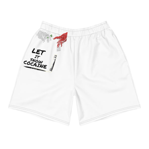 Let it snow Cocaine sports shorts