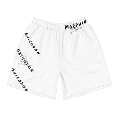 Morphin Bliss Highcodon Shorts von NiZED als Sportshorts, Rave Shorts und Streetwear Outfit