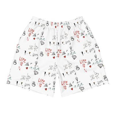 Life Shorts von NiZED als Sportshorts, Rave Shorts und Streetwear Outfit