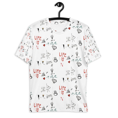 Life Tshirt von NiZED als Statement T-Shirt, Dark Streetwear Shirt und provokantes Outfit