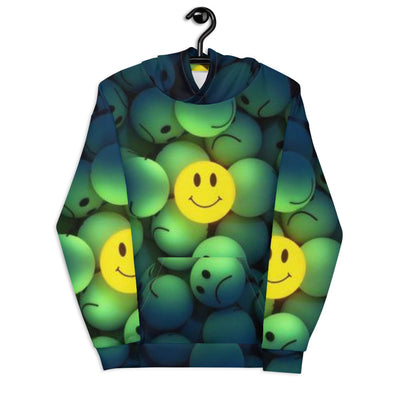 Glow Kapuzenpullover von NiZED als Streetwear Hoodie, Rave Hoodie und provokantes Outfit