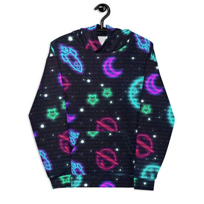 Planetik Kapuzenpullover von NiZED als Streetwear Hoodie, Rave Hoodie und provokantes Outfit