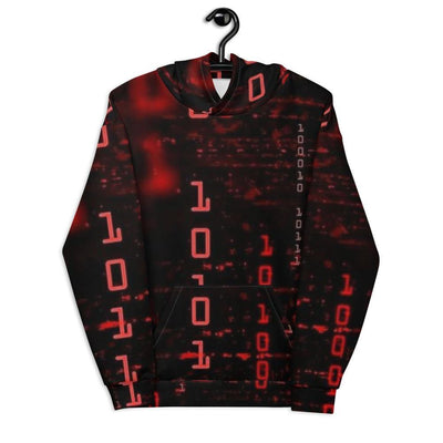 Matrix Kapuzenpullover von NiZED als Streetwear Hoodie, Rave Hoodie und provokantes Outfit