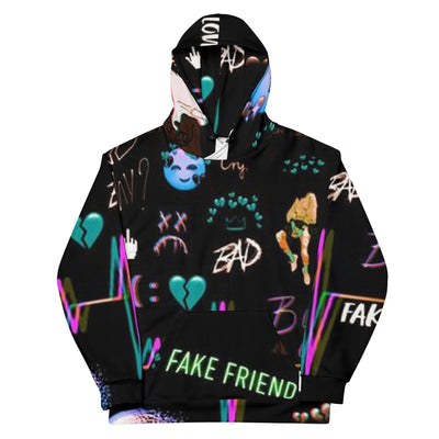 Bad Game Hoodie von NiZED als Streetwear Hoodie, Rave Hoodie und provokantes Outfit