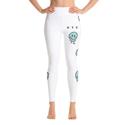 Statement Psychedelic Vibes Leggings von NiZED als Graphic Leggings fuer Rave und Festival Outfit