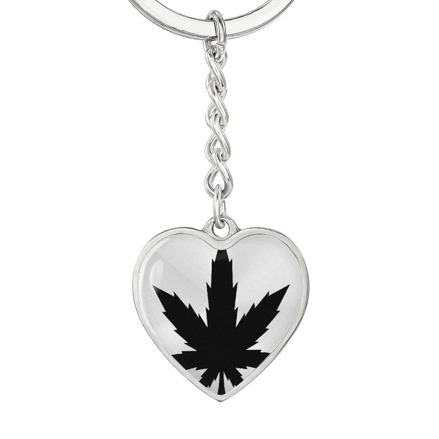 Marijuana keychain