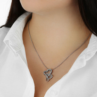 Jewelry Double Heart Halskette - Produktbild 4 - NiZED