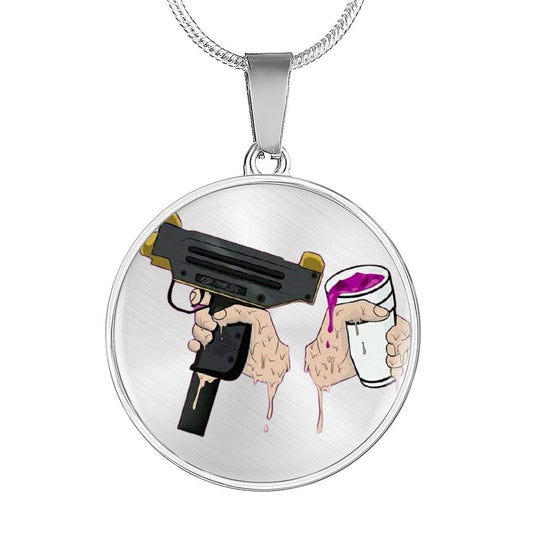 Purple MP5 - Halskette