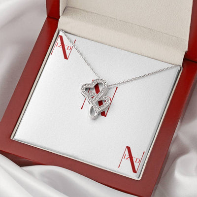 Jewelry Double Heart Halskette - Produktbild 5 - NiZED