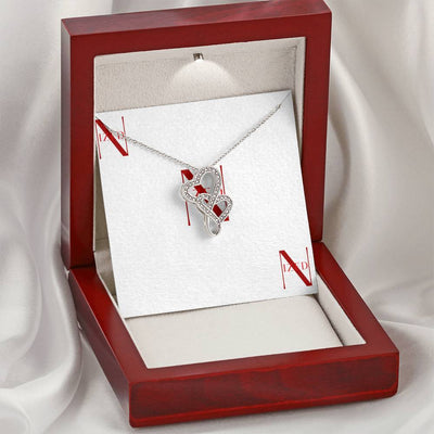 Jewelry Double Heart Halskette - Produktbild 6 - NiZED