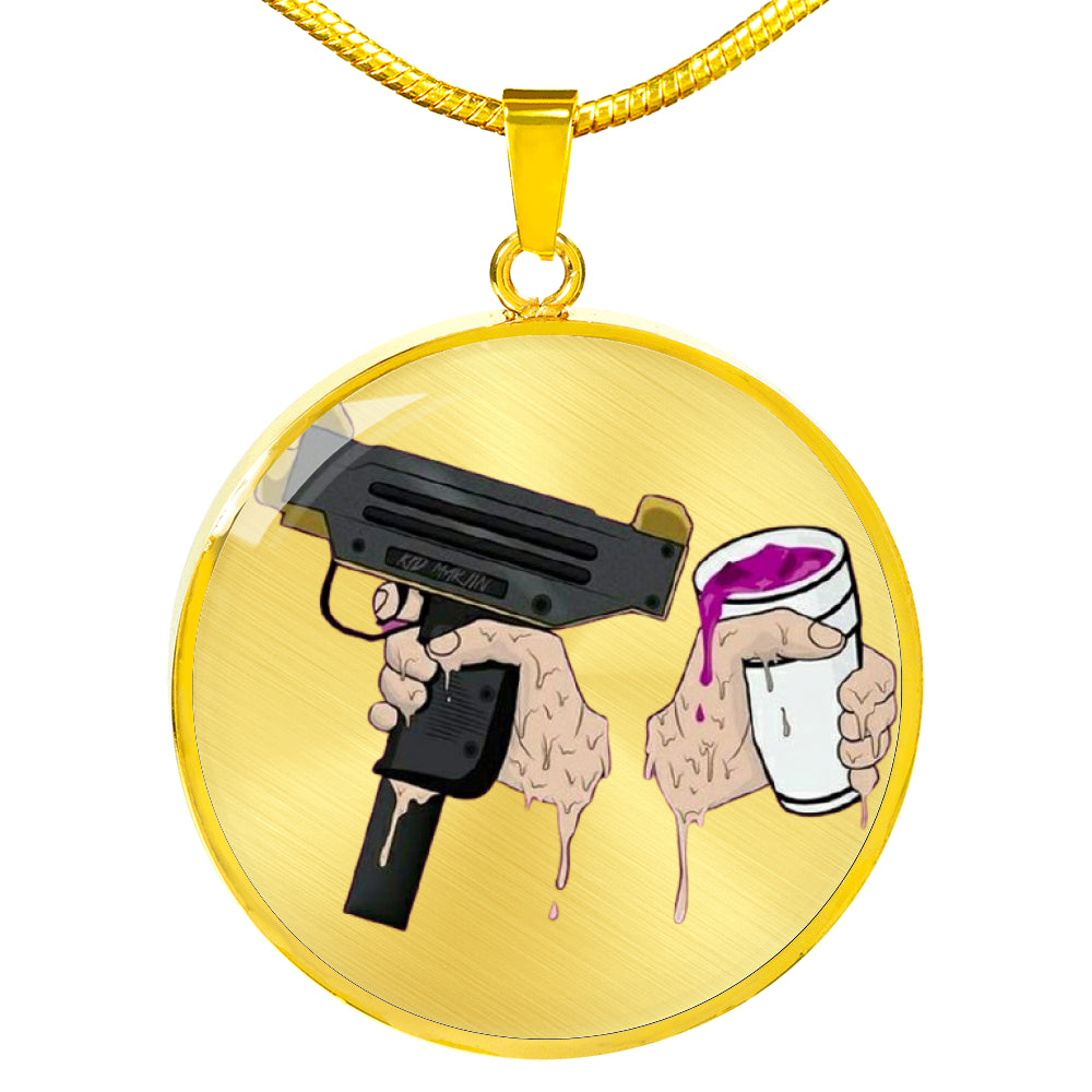 Purple MP5 - Halskette