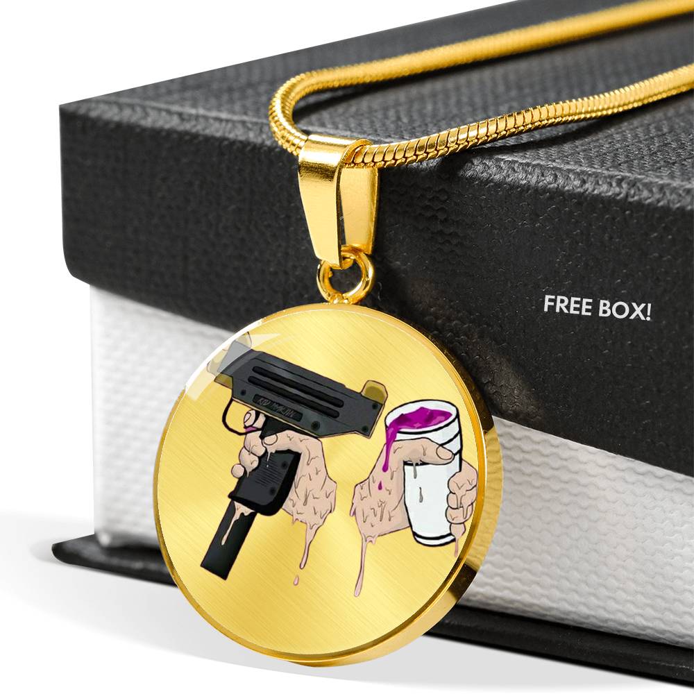 Purple MP5 - Halskette